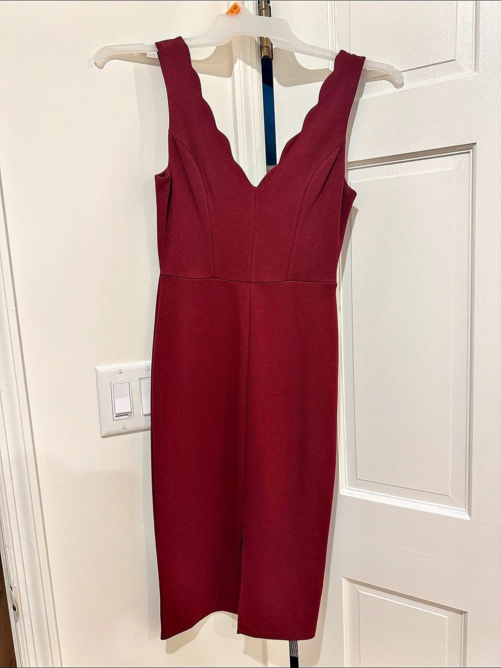 MAX + ASH Wide Leg Jumpsuit in Red Size Small Like New